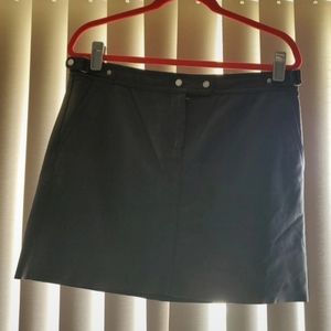 Tommy Hilfiger Leather Mini Skirt